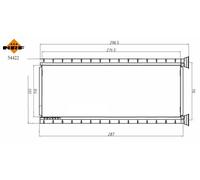 NRF 54422 Heater matrix