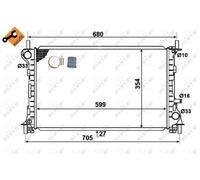 Fits NRF 58375 HEATSINK, ENGINE COOLING ⭐UK Stock⭐