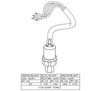 ✅Fits NRF NRF 38920 Pressure Switch, air conditioning 38920 Air-con ⭐UK Seller⭐