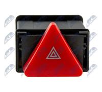 Generic Red Push Button Hazard Warning Light Switch for Vw Amarok 2011, Lupo 1998, Polo 1999, Transporter T4 1990-6N0953235B