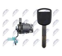 LOCK CYLINDER, FRONT DOOR For HONDA CIVIC 2001-2006/LEWYCH + KEY/