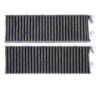 WINFIL CABIN FILTER CARBON FOR DS DS 3; CITROEN C4 III; 05.19-