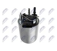 NTY Fuel Filter FFF-NS-032 for Nissan K9K 1.5L 4cyl Pulsar Hatchback