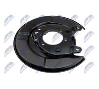 DISC BRAKE DUST SHIELD For NISSAN QASHQAI 06- /REAR, LEFT/