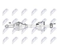 Drive Shaft MTM right left for FIAT | 30-0377, 22897
