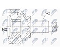 NTY NPZ-BM-028 Joint kit, drive shaft