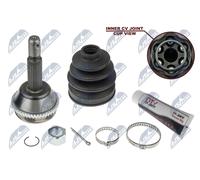 Fits NTY NPZ-FR-038 OUTER CV JOINT