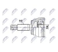 Fits NTY NPZ-KA-369 EXTERNAL JOINT