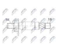 Fits NTY NWP-CH-003 SHAFTSHAFT ⭐UK Stock⭐