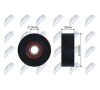 NTY RNK-CH-010A Tensioner pulley