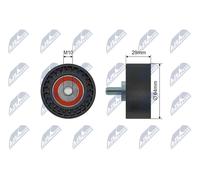V-belt tensioner pulley Plastic RNK-CH-051 NTY for DAEWOO CHEVROLET