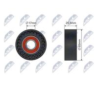 Fits NTY RNK-CT-060 PULLEY IDLER V-BELT