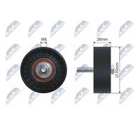 NTY RNK-FR-004 Deflection / Guide Pulley, v-ribbed belt