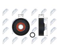 NTY RNK-FR-055 Tensioner pulley