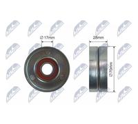 Fits NTY RNK-KA-004 PULLEY IDLER V-BELT