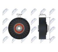 V-belt pulley Plastic RNK-ME-003 NTY for MERCEDES-BENZ SSANGYONG VW DAEWOO PUCH