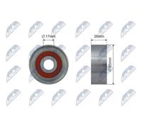 NTY RNK-ME-015 Tensioner Pulley, V-belt