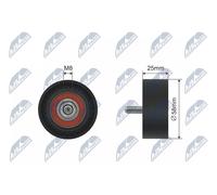 Fits NTY RNK-ME-035 PULLEY IDLER V-BELT