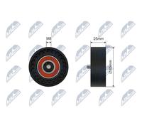 Fits NTY RNK-ME-059 V-RIBBED BELT PULLEY IDLER