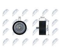 Fits NTY RNK-ME-063 V-RIBBED BELT PULLEY IDLER