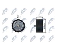 ✅Fits NTY RNK-ME-064 V-RIBBED BELT PULLEY IDLER ⭐UK Seller⭐