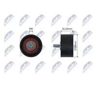 ✅Fits NTY RNK-ME-075 PULLEY IDLER V-BELT ⭐UK Seller⭐