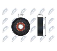 V-belt tensioner pulley Plastic RNK-ME-078 NTY for MERCEDES-BENZ CLS A-CLASS