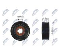 V-belt tensioner pulley RNK-MZ-011 NTY for MAZDA 6 Hatchback 6 Saloon CX-7 3