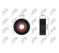 PULLEY IDLER V-BELT FOR PEUGEOT 308 II 3008 CITROEN C4 16-