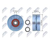 Fits NTY RNK-TY-039 V-RIBBED BELT PULLEY IDLER