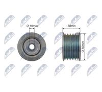 NTY RNK-TY-042 Tensioner pulley