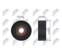 NTY RNK-VV-000 Tensioner pulley