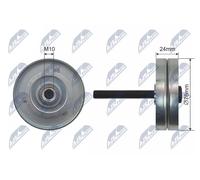 Fits NTY RNK-VW-009 PULLEY IDLER V-BELT