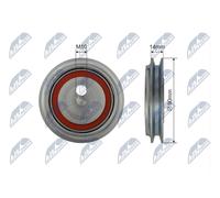 2x ✅Fits NTY RNK-VW-027 PULLEY IDLER V-BELT ⭐UK Seller⭐