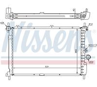 Fits OPEL ASTRA F 1991-1998 SALOON 1.7 TD Radiator