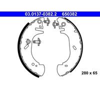 Brake shoes 03.0137-0382.2 ATE for RENAULT OPEL