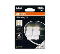 OSRAM LEDriving SL, ≜ WY21W, Amber, Double Blister (2 lamps), LED Retrofit, offroad use only