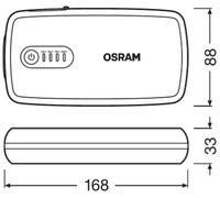 Battery 300 Lithium Jump Starter with Power Bank Function by Osram