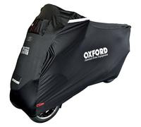 Oxford Protex Stretch-Fit Outdoor MP3 Motorcycle Cover, black