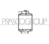 Fits Peugeot 107 Radiator 2005 2006 2007 2008 2009