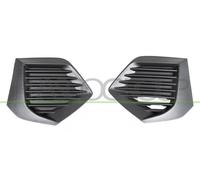 Fits Peugeot 2008 Front Bumper Grille Set Textured Black R/H & L/H 2019-