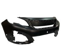 Peugeot 3008 2017-2021 Front Bumper Primed Black With 2 PDC Holes PG5241021