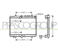 Fits Citroen C5 Radiator 2.0 Petrol & 2.2 Diesel Models 20012005