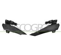 Fits Peugeot 408 Gt Line 22- Headlamp Moulding Set Black (lh + Rh) (gt Line)