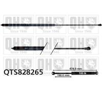 QUINTON HAZELL QTS828265 Tailgate strut