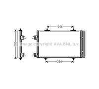 AVA COOLING SYSTEMS CNA5272D Air conditioning condenser