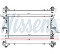 NISSENS 606171 Engine radiator