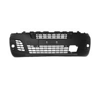 Fits Vauxhall Vivaro Front Bumper Black With Fog Lamp Holes & Radar Hole 19-24