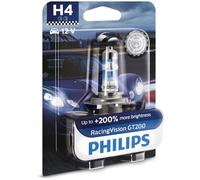 Fits PHILIPS PHI 12342RGTB1 Light bulb H4 RacingVision GT200 (1 pcs) ⭐UK Stock⭐