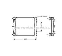 PRASCO PR2023 Engine radiator